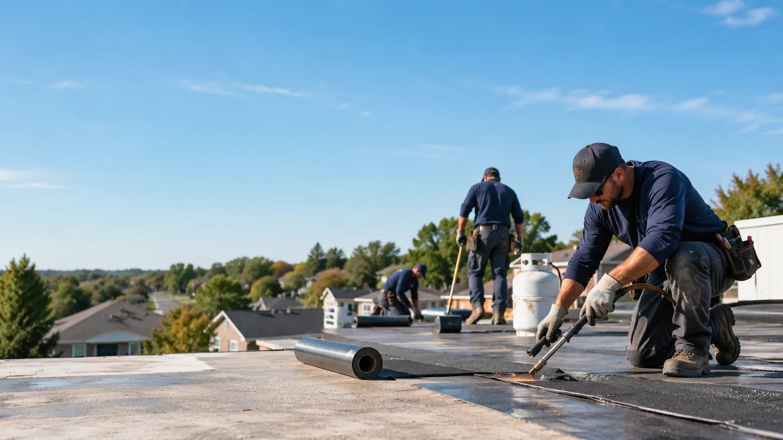 Flat Roof Leak Repair providers in Santo, TX